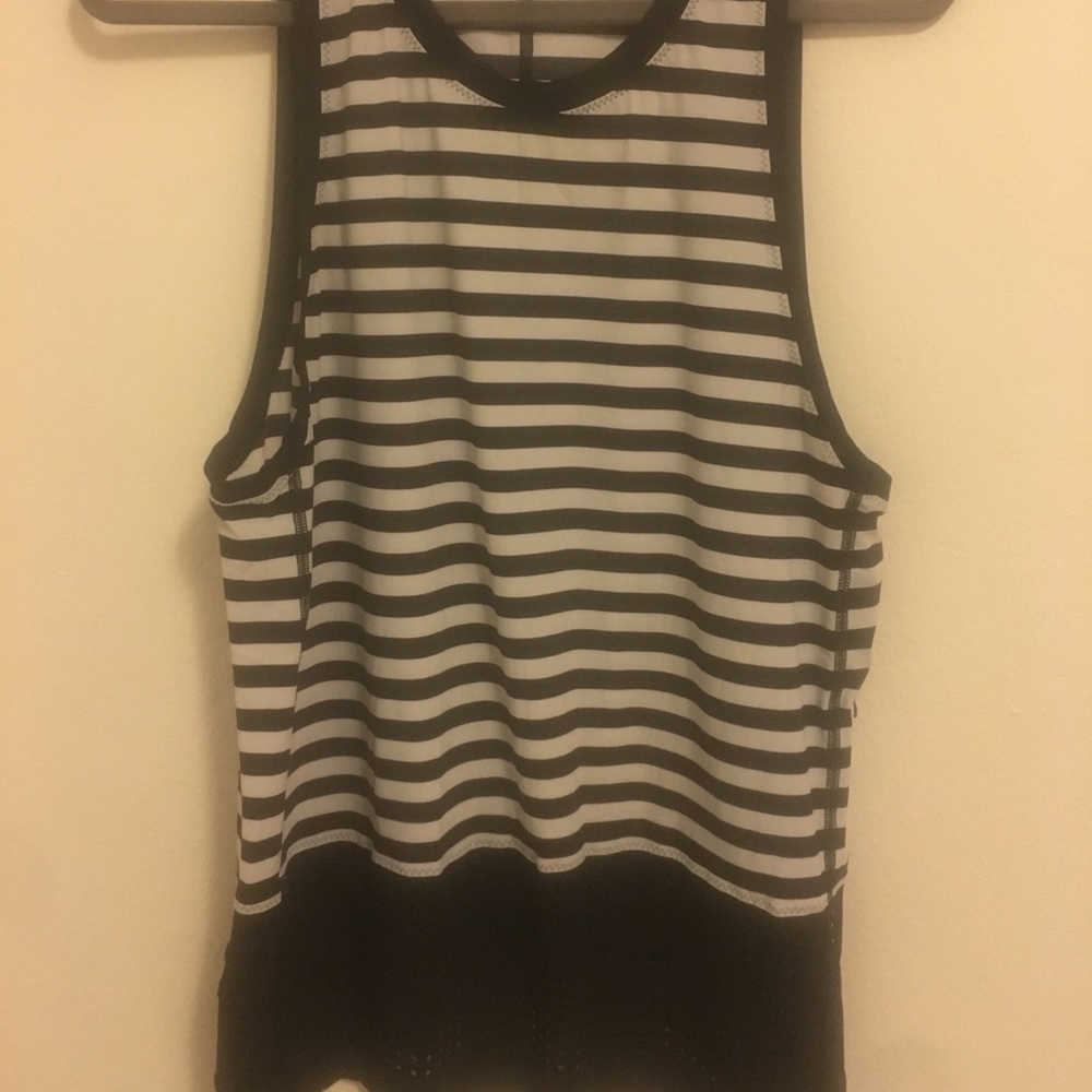 Lululemon Striped Tank Sz 8
